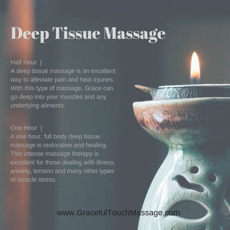 Original Graceful Touch deep tissue massage information